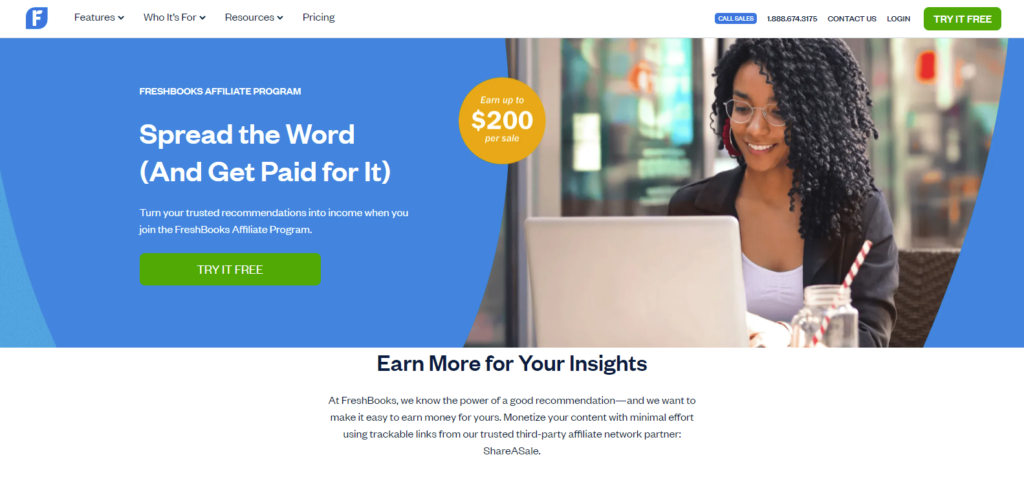 FreshBooks affiliate program