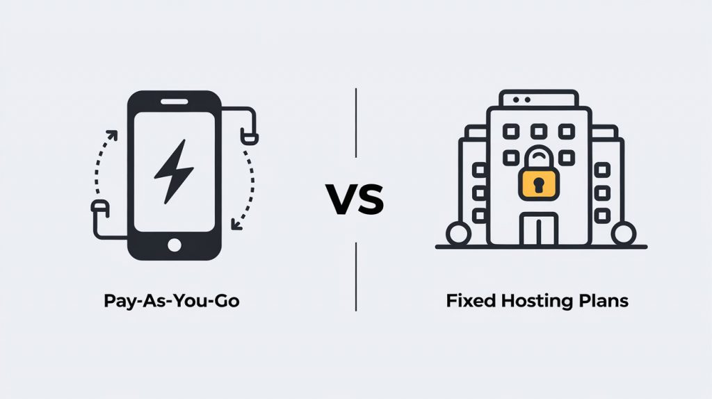 fixed vs pay as you go hosting