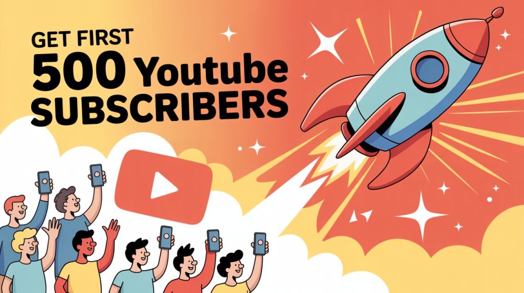 get first 500 youtube susbcribers