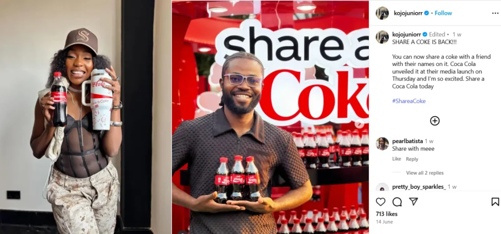 user generated content with hashtag campaign