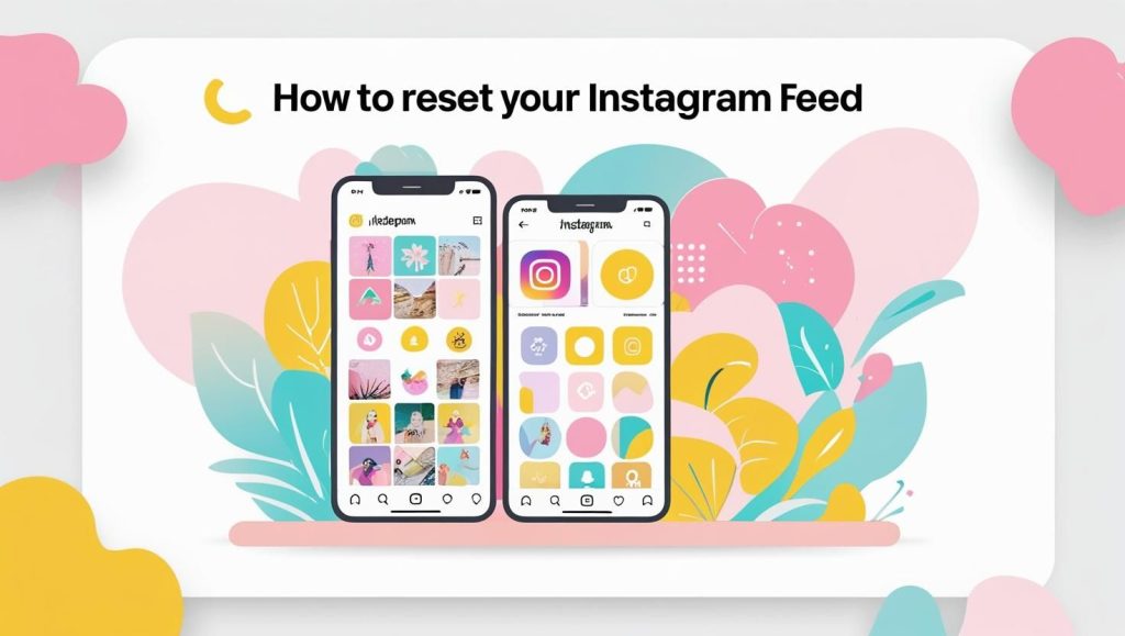 how to reset your instagram feed