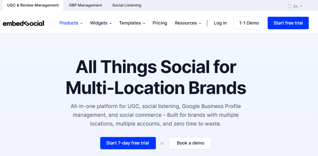 Embedsocial - Hashtag Aggregator tools