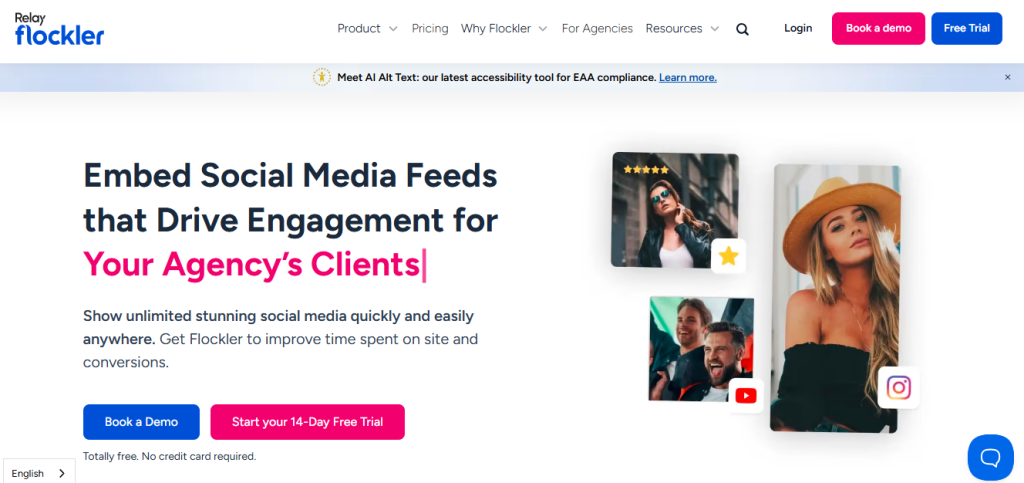 Flockler - Hashtag Aggregator tools
