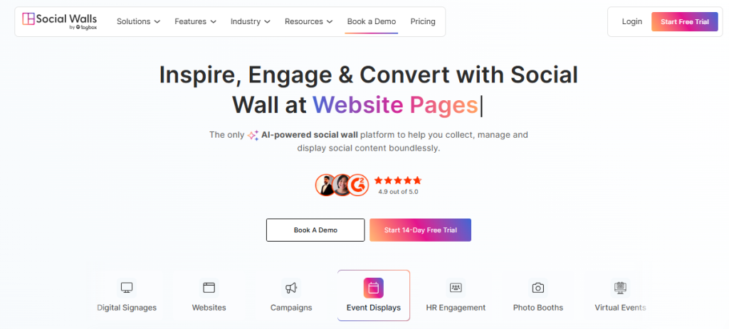 SocialWalls - Hashtag Aggregator tools