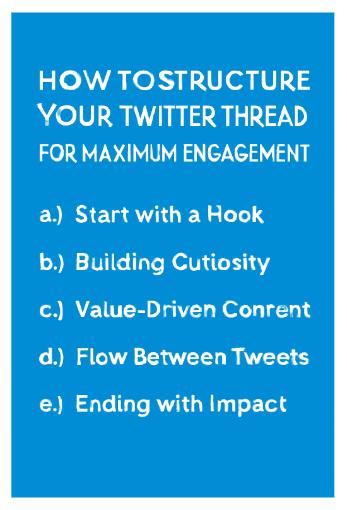 structure twitter threads