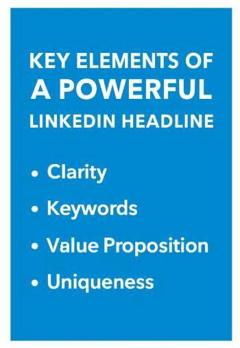 elements of powerful linkedin headline