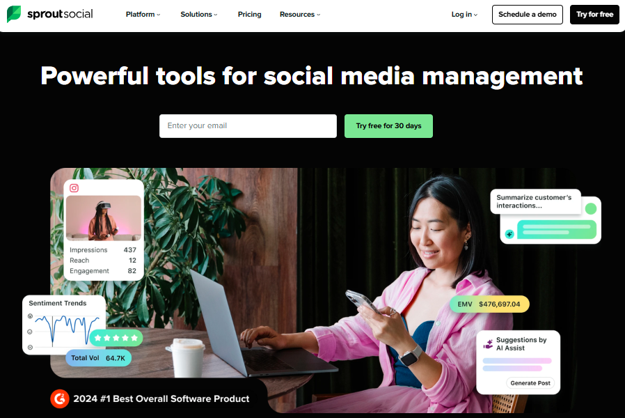 Sproutsocial - Instagram Automation Tool