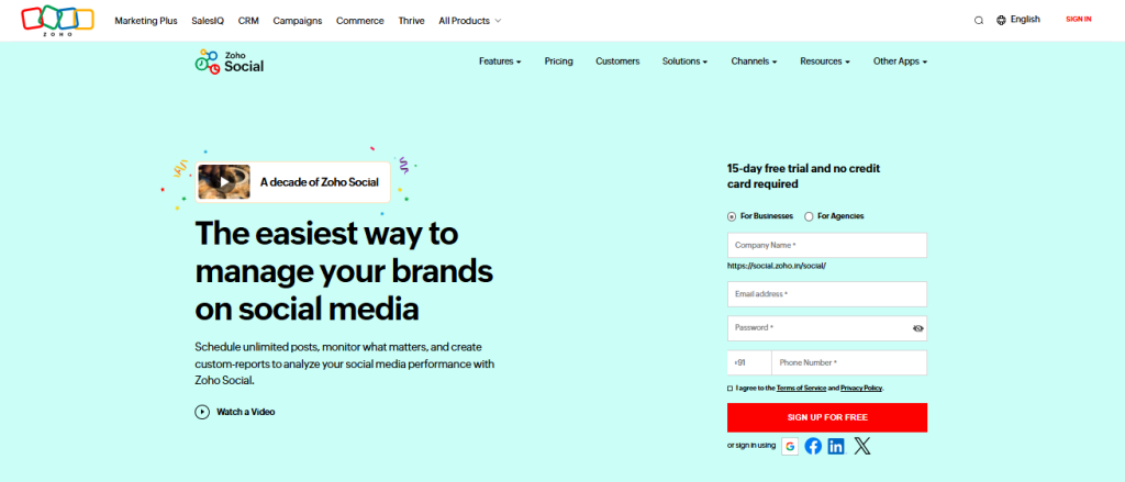 ZohoSocial - Instagram Automation Tool