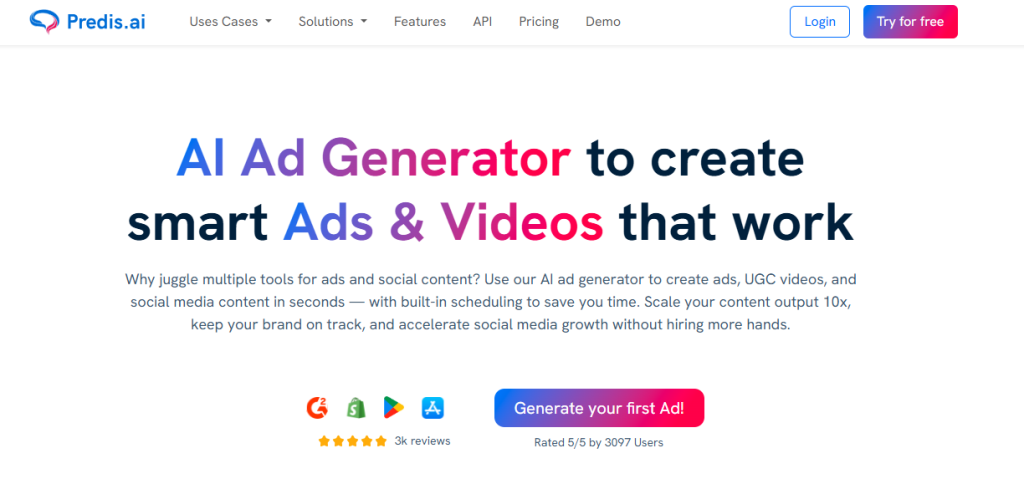Predis.ai - Instagram Automation Tool