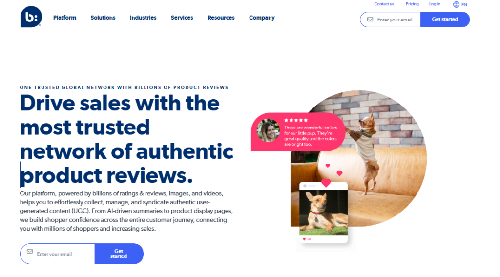 Pixlee Alternatives - Bazaarvoice