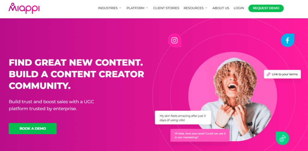 Pixlee Alternatives - Miappi