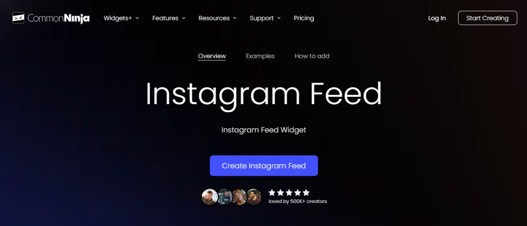 top instagram widget - Common Ninja