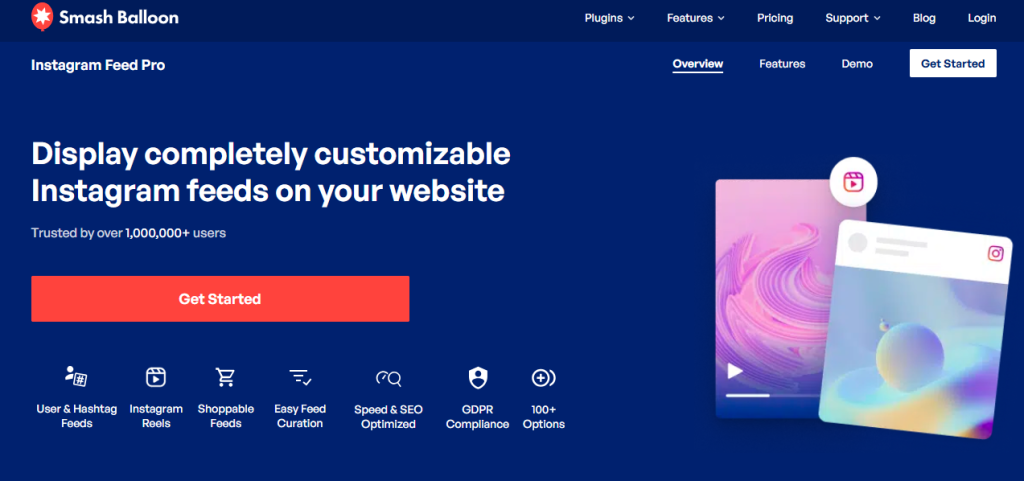 top instagram widget - Smash Balloon