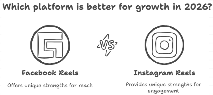 facebook reels vs instagram reels