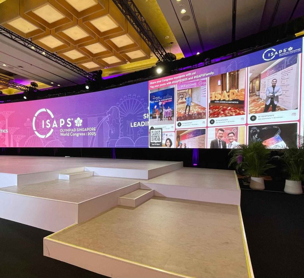 Social Media Wall event