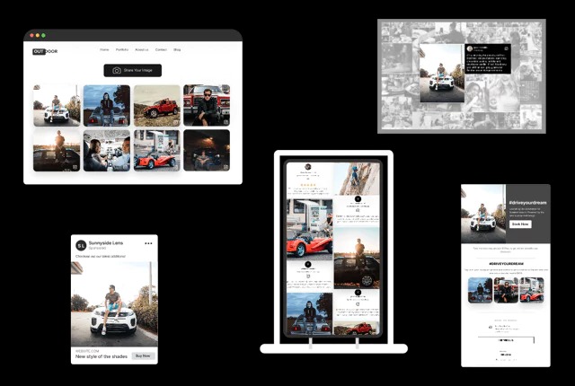 Display Hashtag Wall